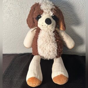 Scentsy Buddy PATCH the DOG St. Bernard Stuffed Animal full size No Scent Pak